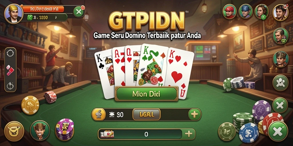 Tampilan menarik dari gameplay GTPIDN yang seru.
