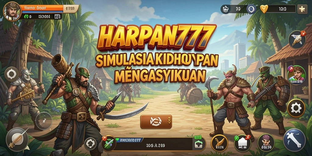 Tampilan gameplay <strong>HARAPAN777</strong> yang menarik dan interaktif.