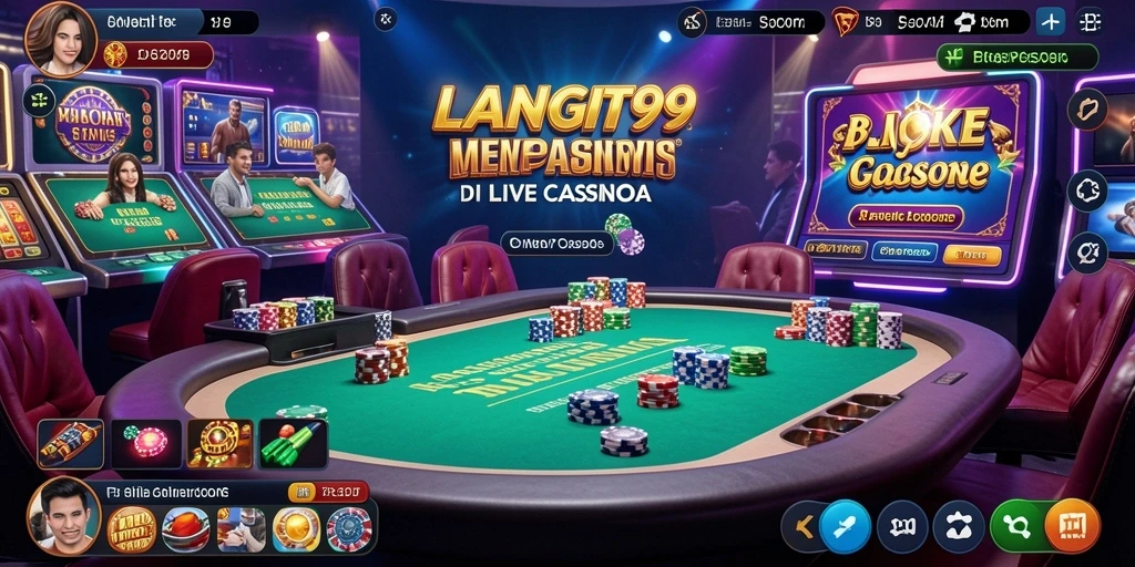 Tampilan gameplay LANGIT99 yang memukau dan interaktif.