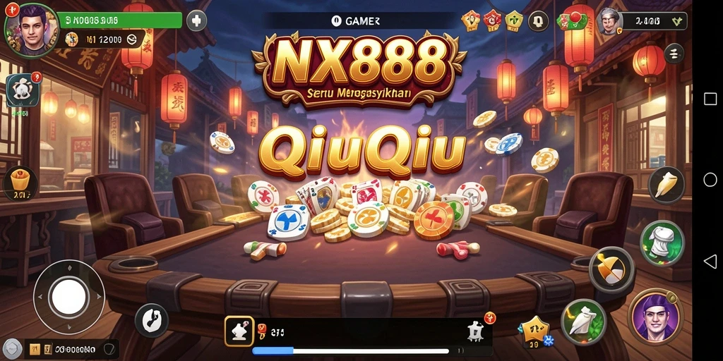 Screenshot gameplay QiuQiu NX888 yang seru.