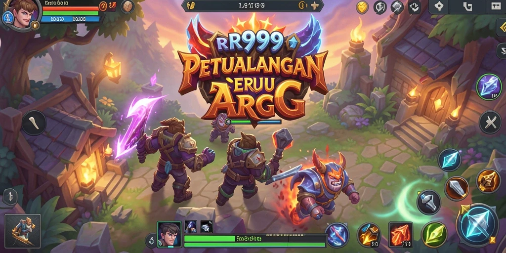 Tangkapan layar gameplay <strong>RR999</strong> yang menampilkan aksi mendebarkan dalam ARPG.